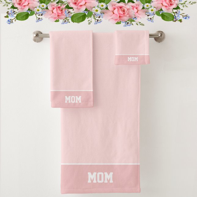 Texte Maman sur des nuances rose clair (Créateur téléchargé)