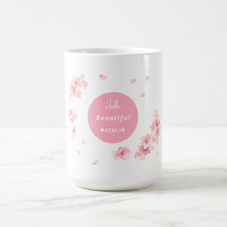 Texte modifiable Chirurgie Fleur Mug pour cadeau