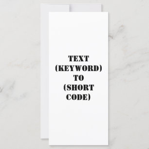 TEXTE (MOT-CLÉ) À (CODE COURT)