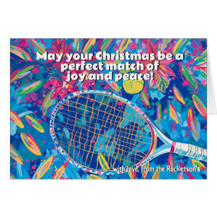 🎾 🎄 Texte personnalisé, Ace Your Christmas