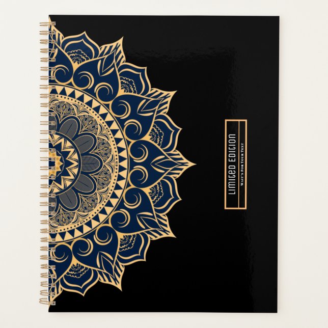 Texte personnalisé avec mandala de luxe  (Devant)