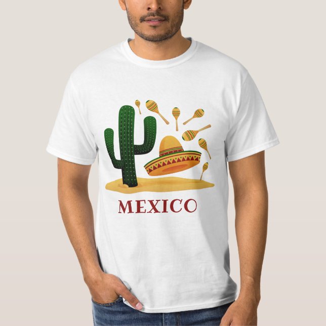 Texte personnalisé Chemises et vestes MEXICO (Devant)