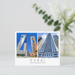 Texte personnalisé, Dubaï, Carte postale Émirats a