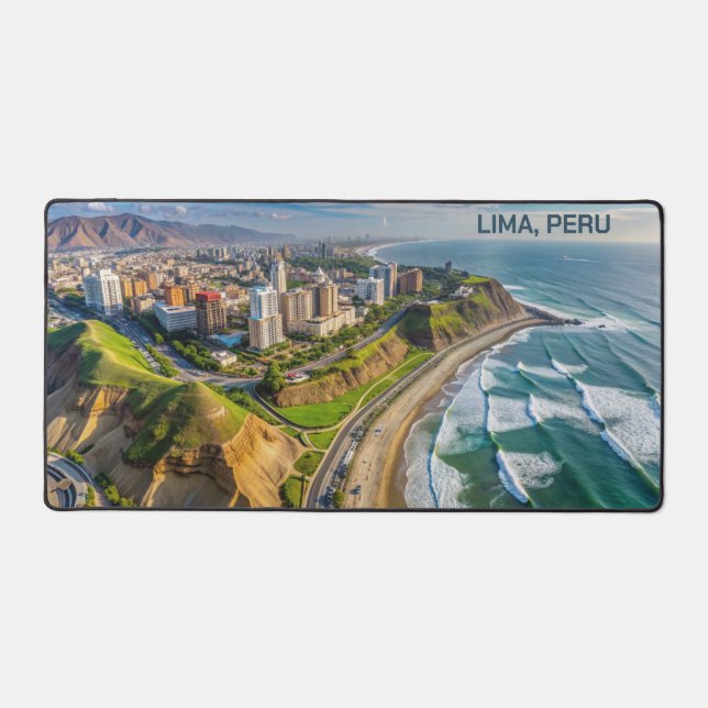 Texte personnalisé Lima, Pérou (Recto)