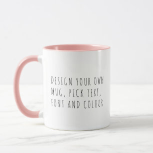 Texte Personnalisé Minimaliste Ou Mug De Logo