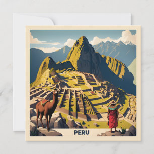 Texte personnalisé Pérou Machu Picchu