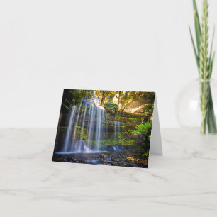 Texte personnalisé Russell Falls Australie carte d