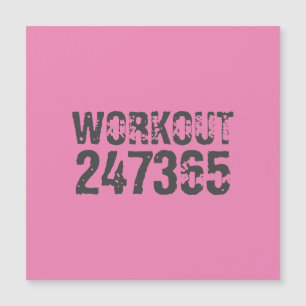 Texte usé et rayé Workout 247365 rose