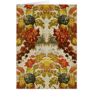 Textile avec un motif floral de répétition