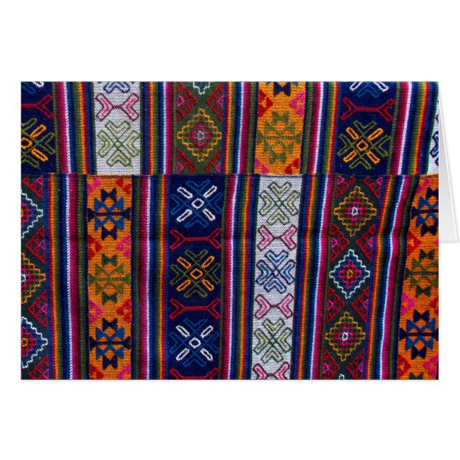 Textile bhoutanais (Devant horizontal)