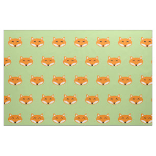 Textile mignon du tissu   de renard rouge avec des