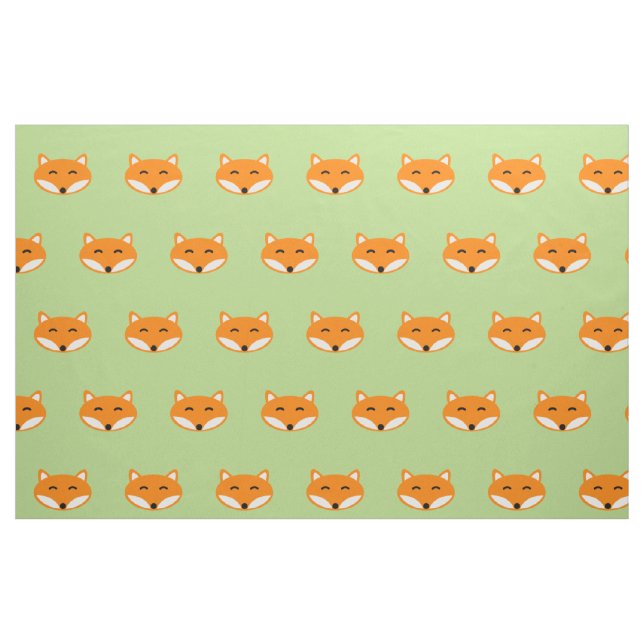 Textile mignon du tissu | de renard rouge avec des (Fat Quarter)