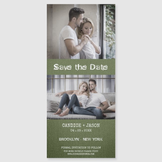 Textile vert Textile Engagé Couple romantique (Devant)