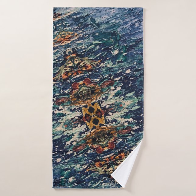 Textura #12 de obra Amanecer (Serviette de bain)