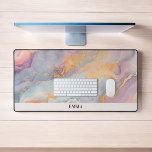 Texture Abstraite de Pierre d'Opale<br><div class="desc">Voici notre Opal Stone Desk Mat personnalisé, une élégante fusion de luxe et de fonctionnalité conçue pour élever votre espace de travail. Ce tapis de bureau, à la texture opale époustouflante, offre plus qu’un simple attrait esthétique, c’est un véritable reflet de votre style personnel, customisé de votre nom dans une...</div>