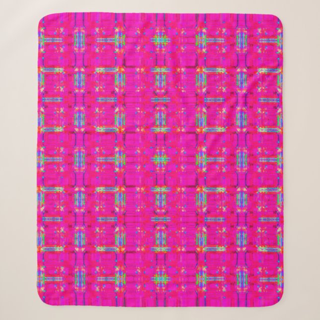 texture abstraite, motif plaid coloré, moderne ta (Devant)