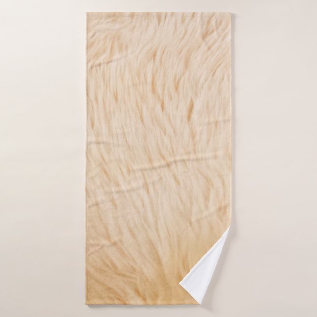 Texture animale de fourrure de chèvre (Serviette de bain)