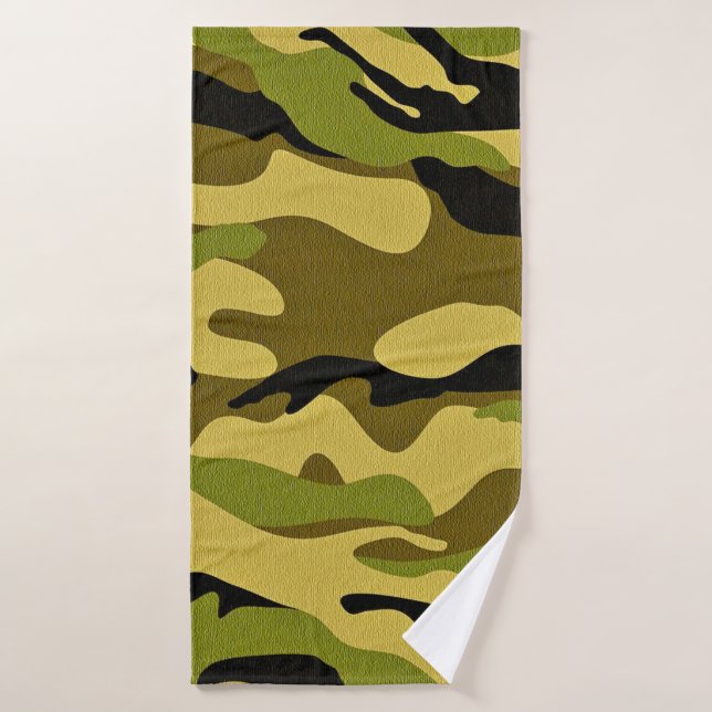 Texture camouflage surface de soldat (Serviette de bain)