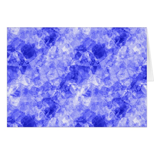 Texture croûtée bleue (Devant horizontal)