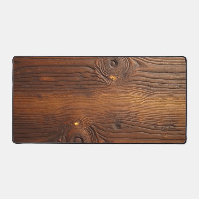 Texture de bois naturel grain rustique brun foncé (Recto)