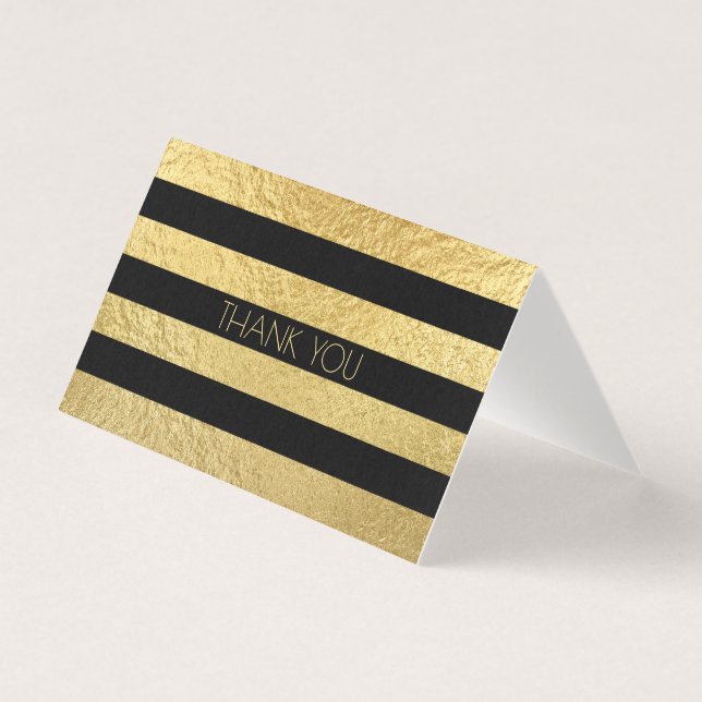 Texture de feuille d'or fausse et remerciement à r (Front)