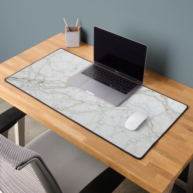 Texture de marbre de Calacatta — Vue du haut vers  (Bureau 2)