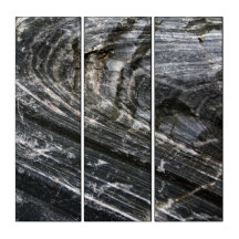 Texture de roche incurvée par géologie décorative