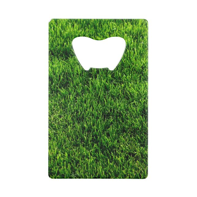 Texture d'herbe verte d'un terrain de football (Devant)