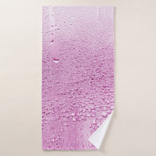 Texture d'une goutte de pluie sur un verre mouillé