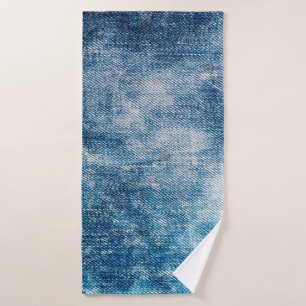 Texture en jean bleu