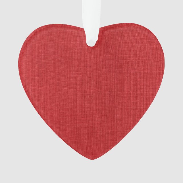 Texture en lin rouge (devant)