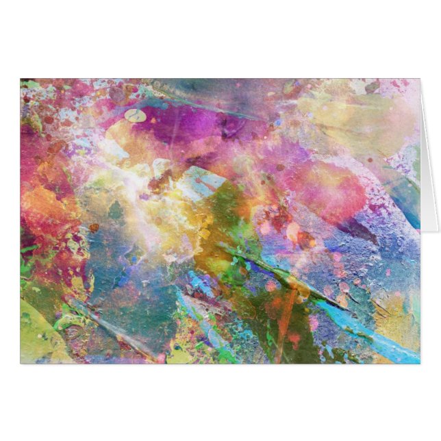 Texture grunge abstraite avec la peinture 3 (Devant horizontal)