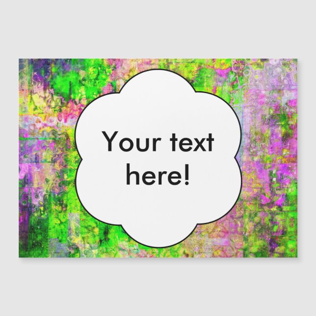 Texture pourpre verte (Devant)