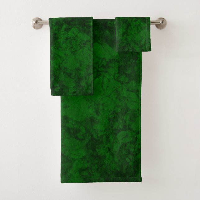 texture vert foncé texturé en marbre de daim grani (En situation)