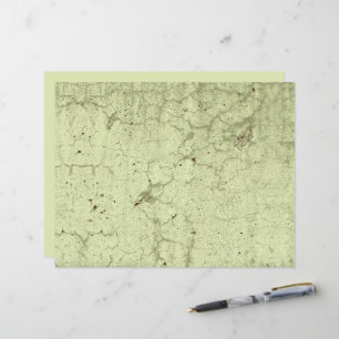 Texture Vert olive Vintage Découpage rustique