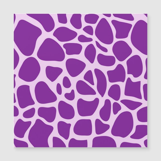 Texture violette de la peau de girafe (Devant)