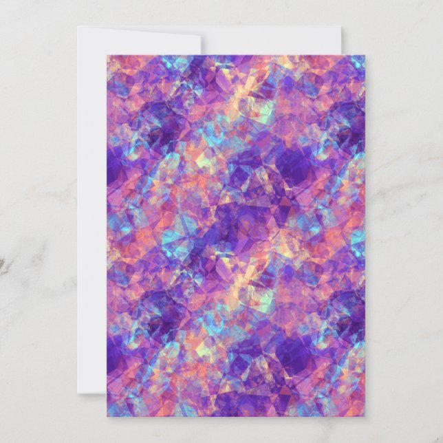 Texture violette écrasée (Devant)