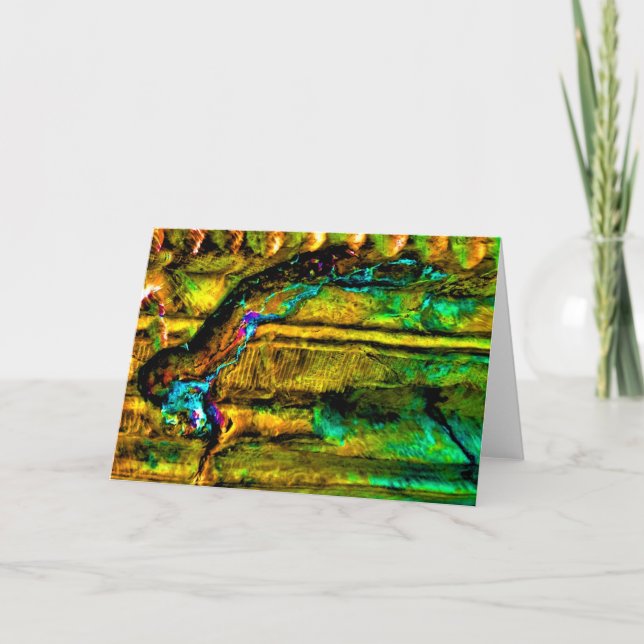 Textures Abstraites, carte (Devant)