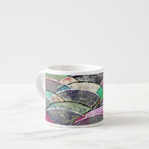 Textures désorganisées Espresso Mug