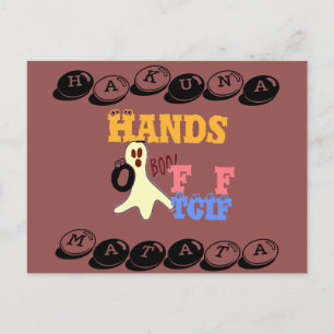 TGIF Hakuna Matata désactive Boo ! Cartes postales