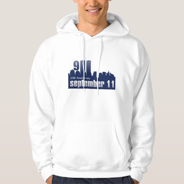 Th des 9/11 septembre 11 - 10ème sweat - shirt à (Devant)