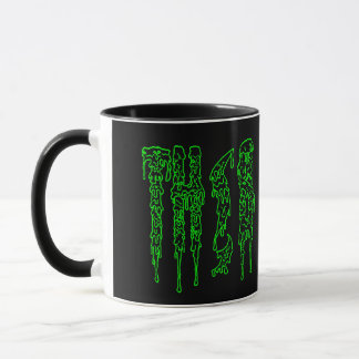 TH ! Tasse de logo de S