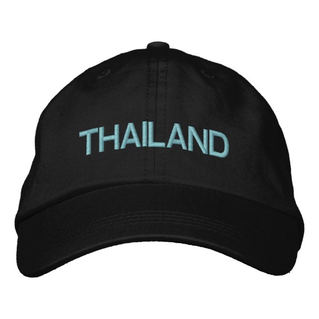 Thaïlande Casquette brodé personnalisé (Devant)