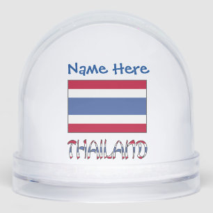 Thailande Drapeau bleu Personnalisation