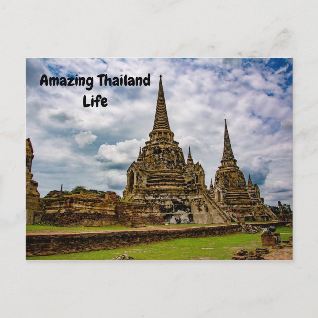 Thaïlande Travel Holiday Asiatique Tourisme Carte  (Devant)