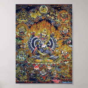 Thangka Yamantaka Poster Imprimer
