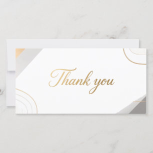 Thank you card