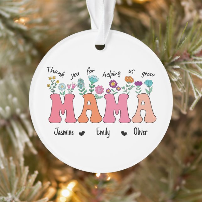 Thank you for helping us grow, Mama (Arbre)