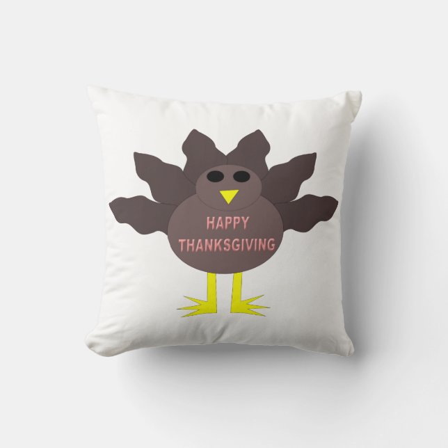 Thanksgiving a attrapé un Coussin turc (Recto)