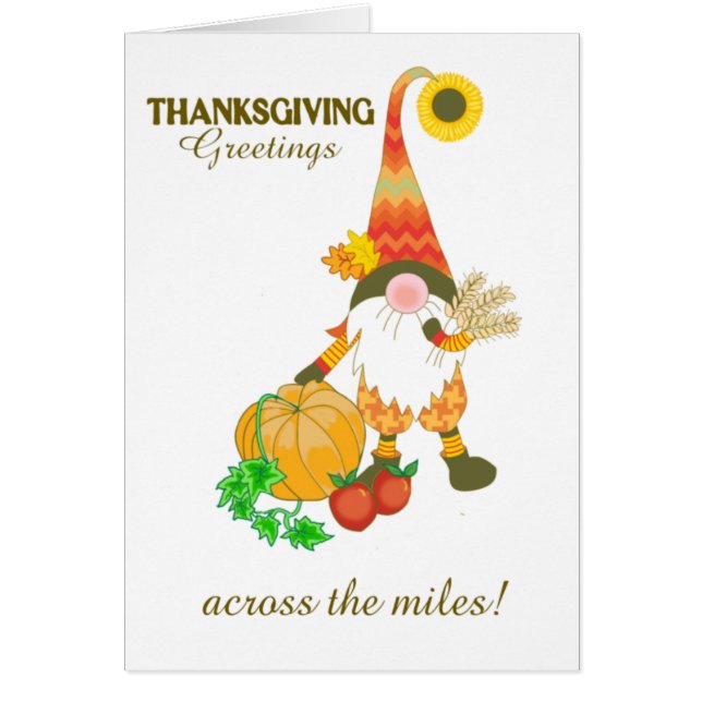 Thanksgiving à travers les Miles mignon mignon Cit (Devant)